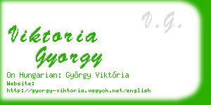 viktoria gyorgy business card