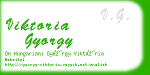 viktoria gyorgy business card